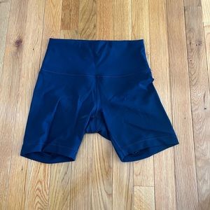lululemon wunder train biker shorts 6”